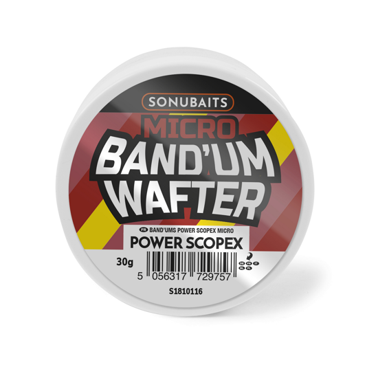 Wafters Sonubaits Micro Band'um Wafter - Power Scopex, 30g Wafters Sonubaits Micro Band'um Wafter - Power Scopex, 30g